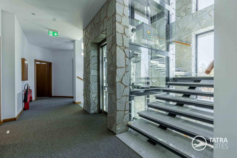 Stairs and lift