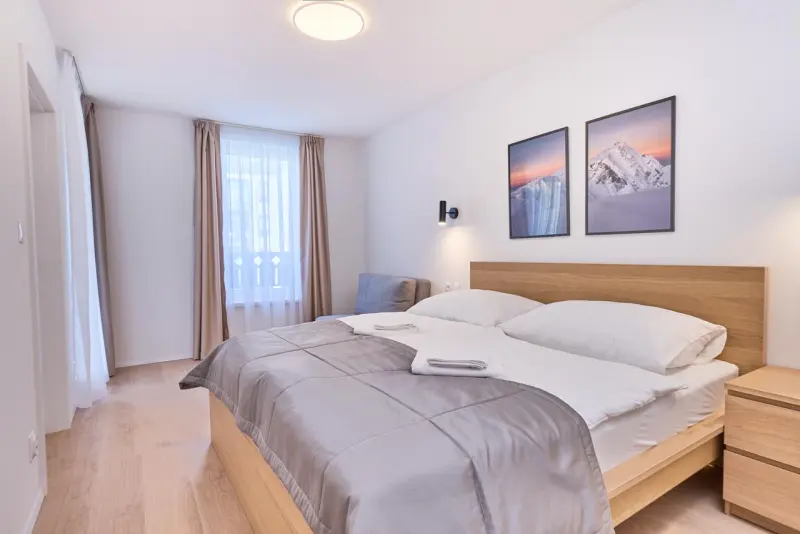 Izba Altitude Apartment 2655 Gerlach v Tatra Suites Holding, s.r.o. – Spálňa